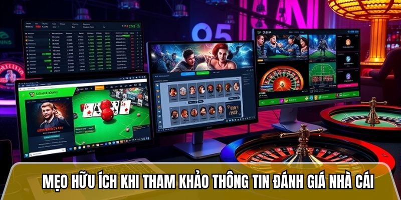 Mẹo hữu ích khi tham khảo thông tin đánh giá nhà cái